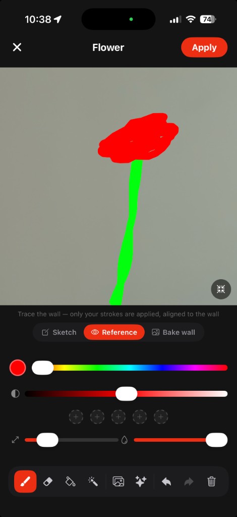 Sketch editor with drawing tools